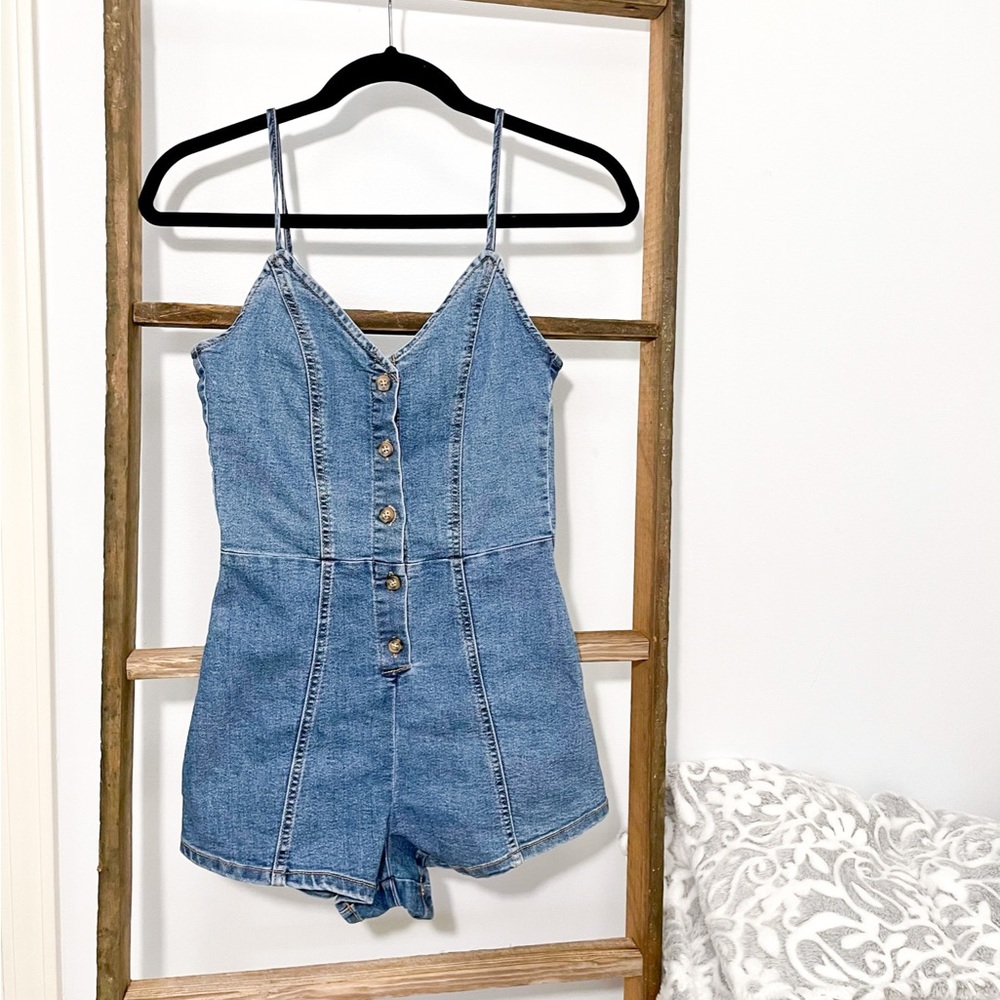 H&M jean romper